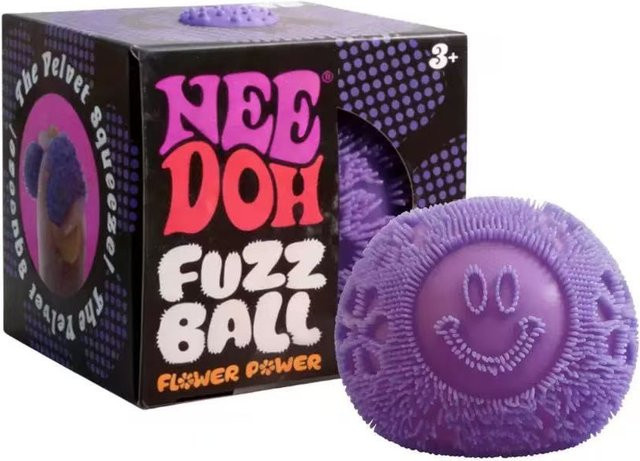 NeeDoh Lachender Fellball, Knetbarer Dekompressionsball, violett, 1-teiliges Set - Bild 1