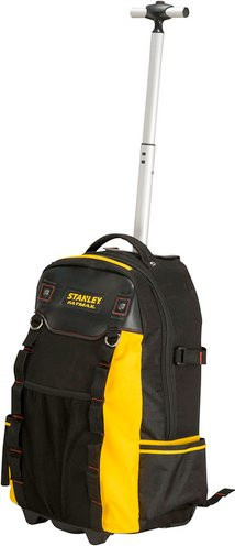 Stanley FatMax Werkzeugrucksack Trolley aus Nylon in Schwarz, H: 24 cm, B: 60 cm, T: 38 cm - Bild 2
