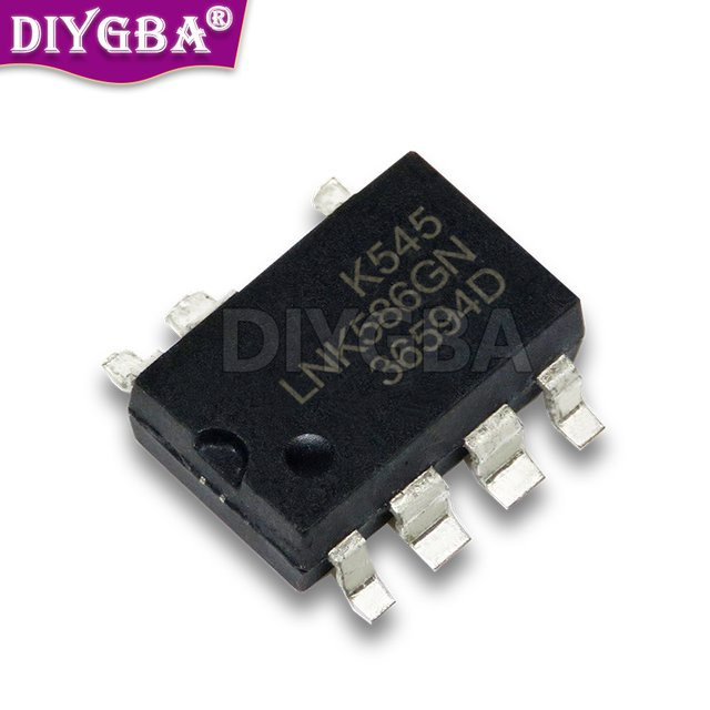 5er Set LNK586GG LNK586 SOP7 IC Chipsatz in Schwarz von DIYGBA - Bild 1