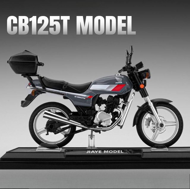 Linyi toy car Cb125 Motorradmodell, 1/12, mit Ton und Licht, ab 14 Jahren - Bild 1