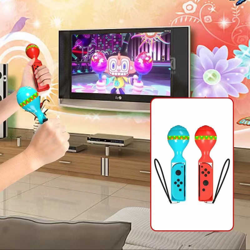 Benicabaly 16-in-1 Switch Sports Zubehör-Bundle für Nintendo Switch OLED, Sportzubehör-Set mit Golfschlägern in Multicolour - Bild 3