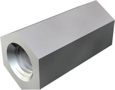 OBO Bettermann Muffe 965 M6X25G aus verzinktem Stahl, Farbe Silber, 100 Stück - Bild 1