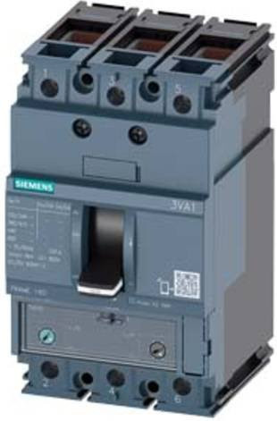 Siemens Leistungsschalter 3VA1196-5EF36-0AA0 in Grau mit einem Einstellbereich von 11 - 16A und einer maximalen Schaltspannung von 690 V/AC - Bild 1