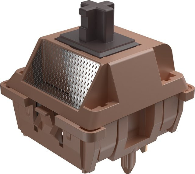 DUROCK Mokka-Schokolade T1 Taktile mechanische Tastaturschalter, 5-polig, braun - Bild 1