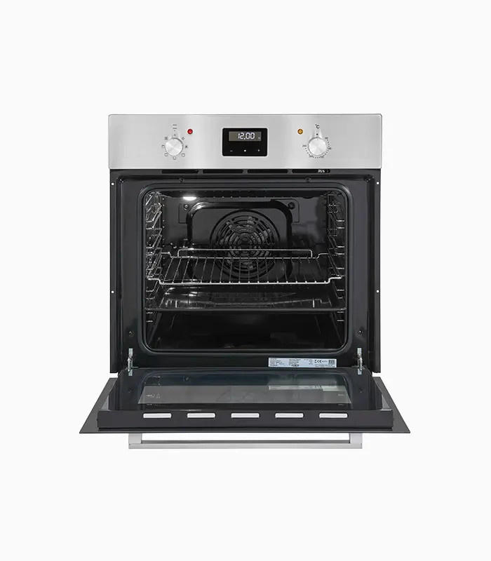 Exquisit EBE 657-2U Einbaubackofen in Silber mit 59 l Volumen - Bild 6