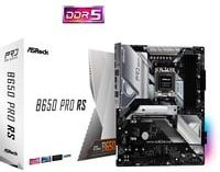 ASRock B650 PRO RS Mainboard AM5 DDR5 Ethernet/LAN in Schwarz und Weiß - Bild 1