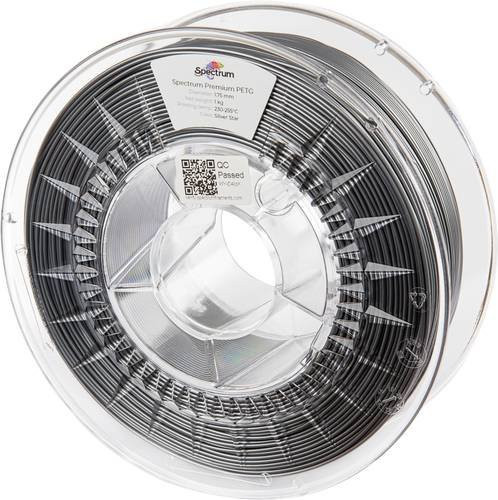Spectrum Filaments PET-G Premium Filament 1,75mm 1000g Silber - Bild 1
