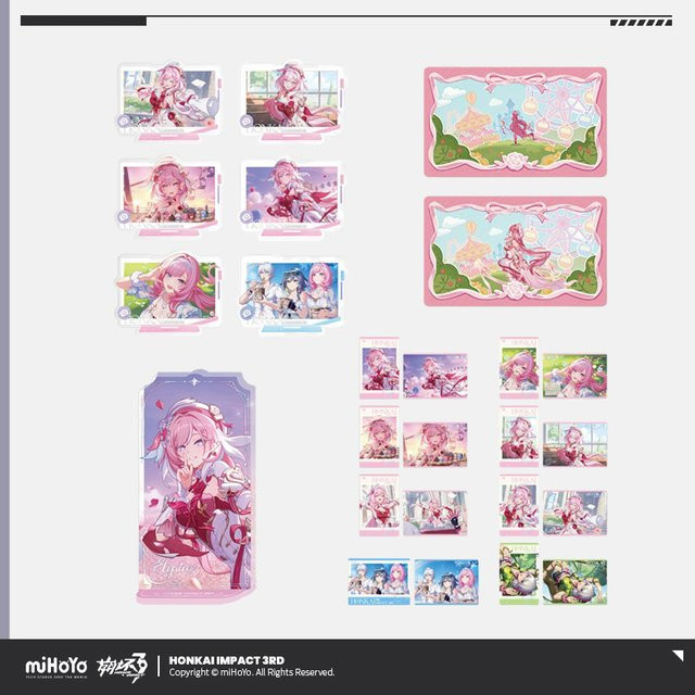 Sunsyea Honkai Impact 3rd Elysia, Acryl-Standkarten - Bild 1