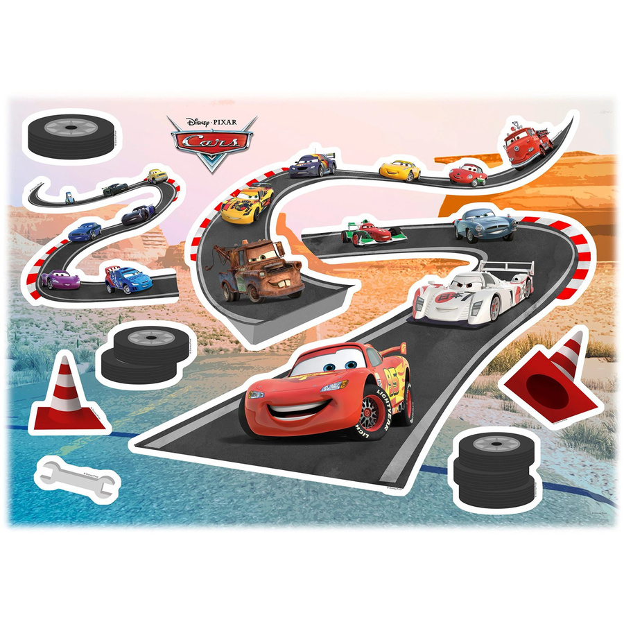 Komar Deko-Sticker Cars Track, bunt, B/H: 50 x 70 cm - Bild 2