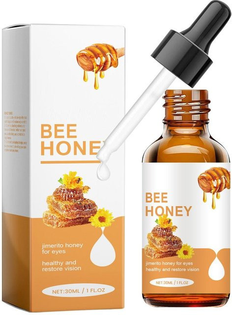 Honig-Augenpflegelösung Augentropfen mit Hyaluronsäure, 30 ml, Unisex - Bild 1