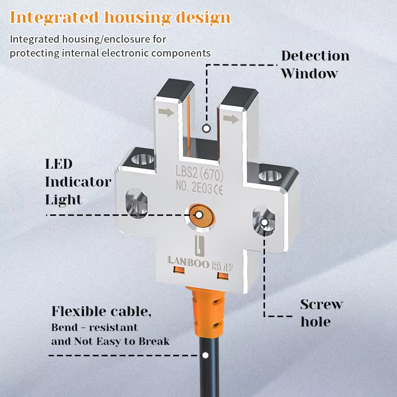 LANBOO LBS2 Photoelektrischer Sensor mit Metallstreifen in verschiedenen Typen H-Typ, L-Typ, T-Typ, LJ-Typ, F-Typ oder R-Typ - Bild 5