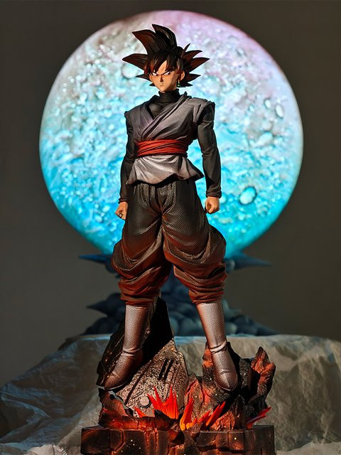 JT Studio Dragon Ball Zamasu Black Goku, Actionfigur, 37cm, Kunststoff - Bild 1