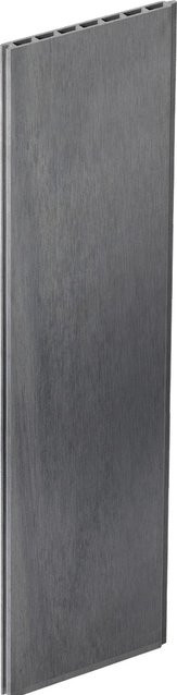 GroJaSolid Stecksystem Grande Einzelprofil Steingrau co-extrudiert Höhe: 180 cm, Breite: 26,1 cm - Bild 1