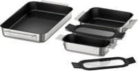 Siemens Pro Induction Flex Pfannen-Set HZ9FF040, 4-teilig, Schwarz - Bild 2