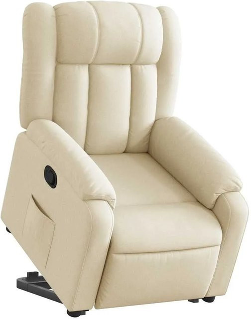 vidaXL Relaxsessel mit Aufstehhilfe in Beige aus Stoff - Bild 1