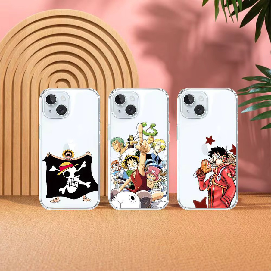 Transparente ONE PIECE Handyhülle für iPhone Modelle - Bild 2