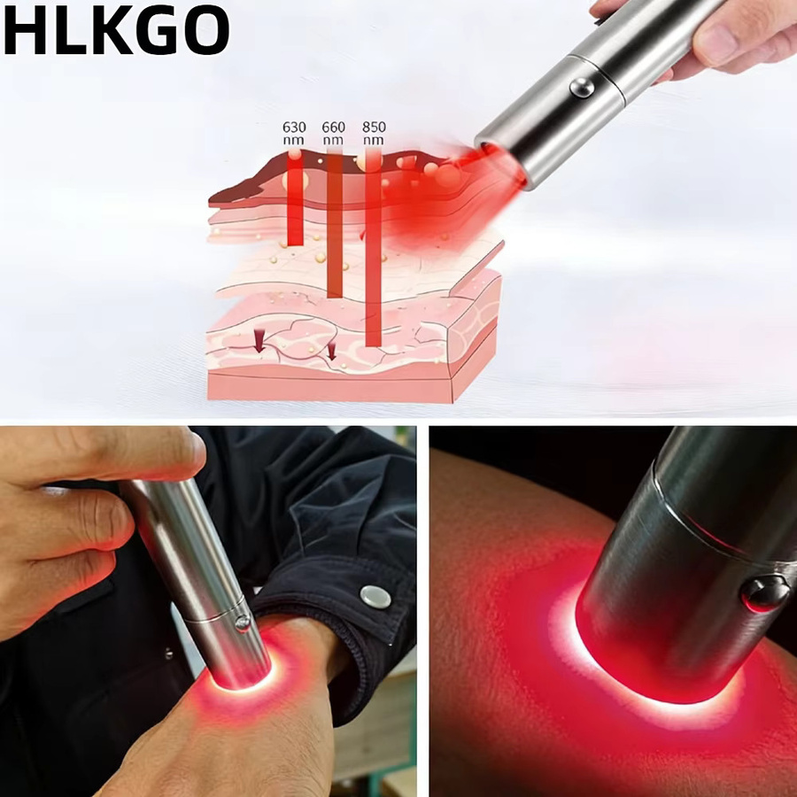 HLKGO Stoßwellentherapiegerät, Silber, Unisex - Bild 2
