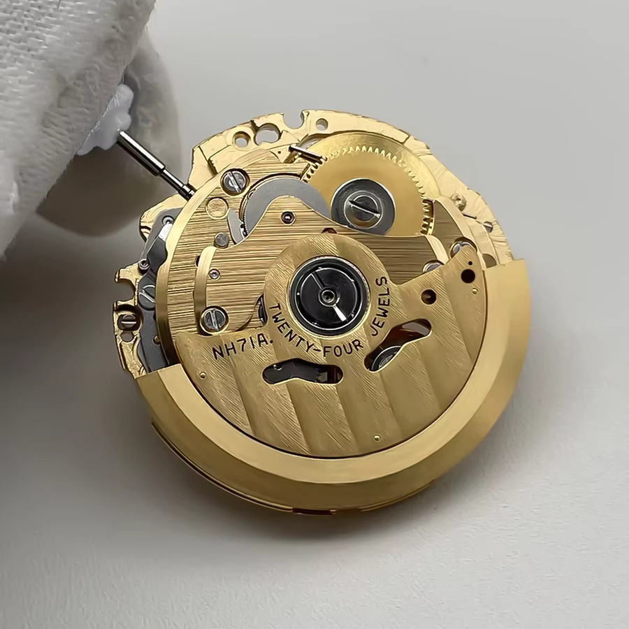 CHIICSMART Modifikationsteile, Skelett-Uhrwerk, Automatik, Gold - Bild 2