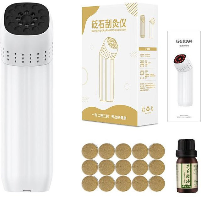 Binchi Health Electronics Moxibustion Massagegerät, Weiß, Unisex - Bild 1
