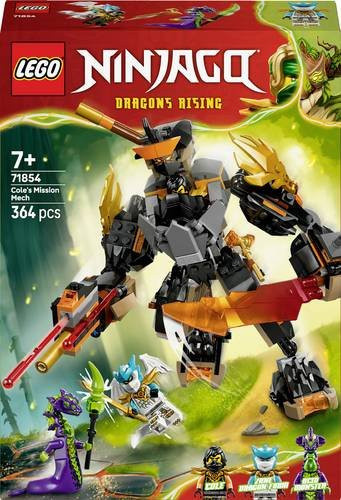 LEGO Ninjago Coles Action-Mech und Drachen-Zane Konstruktionsspielzeug - Bild 1