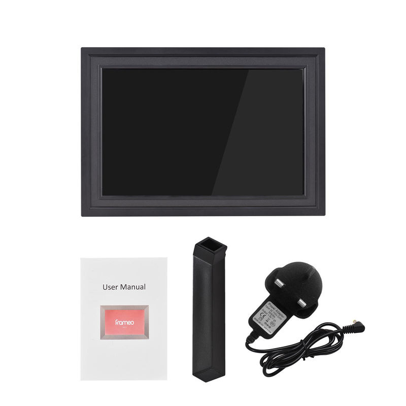 Andoer Digitaler Bilderrahmen 10,1 Zoll WiFi Cloud mit TFT-Touchscreen und 16 GB Speicher, Schwarz - Bild 7