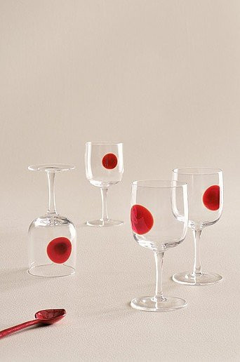 Jotex DART Weinglas 4er-Pack, transparent - Bild 1