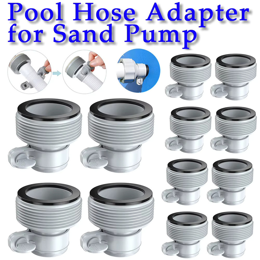 Intex Typ B Schlauchadapter für Poolfilterpumpen, weiß, 1,25 Zoll auf 1,5 Zoll - Bild 2