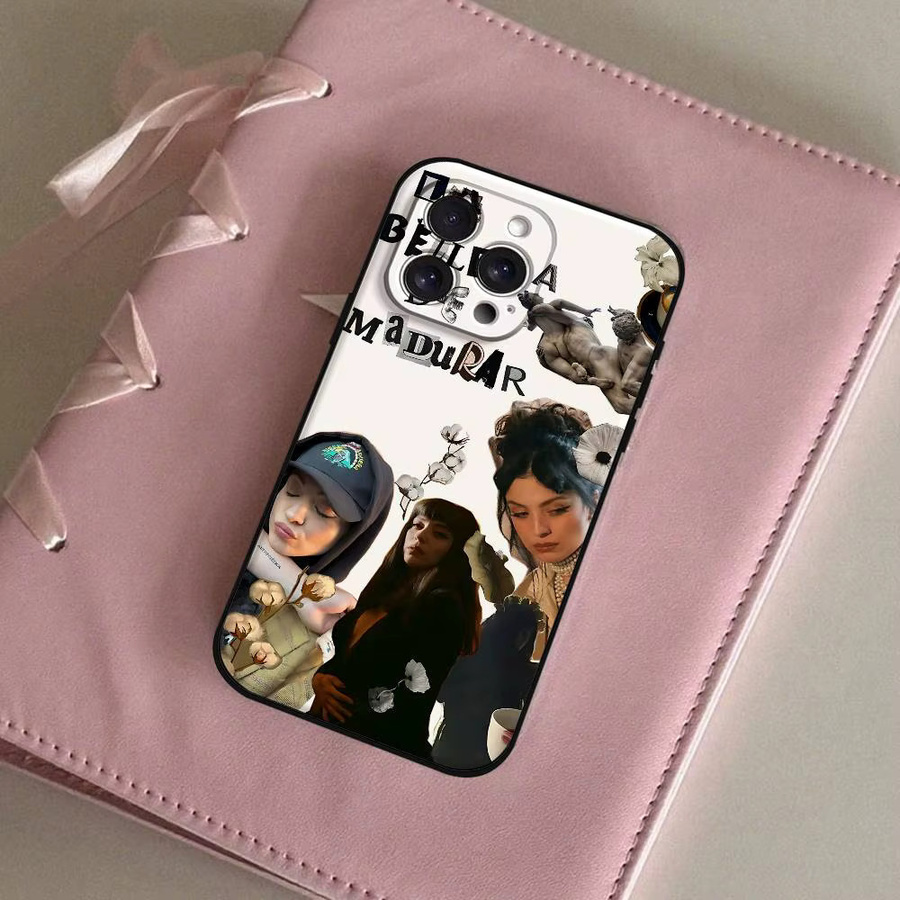 Mesuca Handyhülle für iPhone in Schwarz und Multicolour aus Silikon - Bild 4