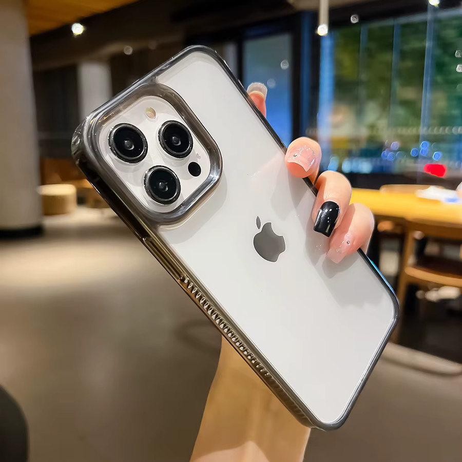 Stoßfeste transparente Silikon-Handyhülle mit Kameraschutz für Apple iPhone 17 Pro Max 16 15 14 13 12 11 - Bild 3