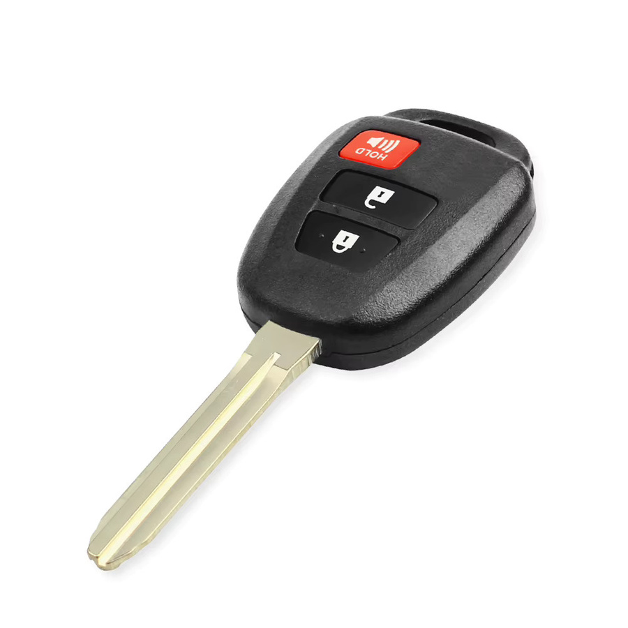 KEYYOU Fernbedienung Autoschlüssel für Toyota RAV4 Highlander Sequoia Tundra Tacoma, 314 MHz H Chip, Schwarz - Bild 2