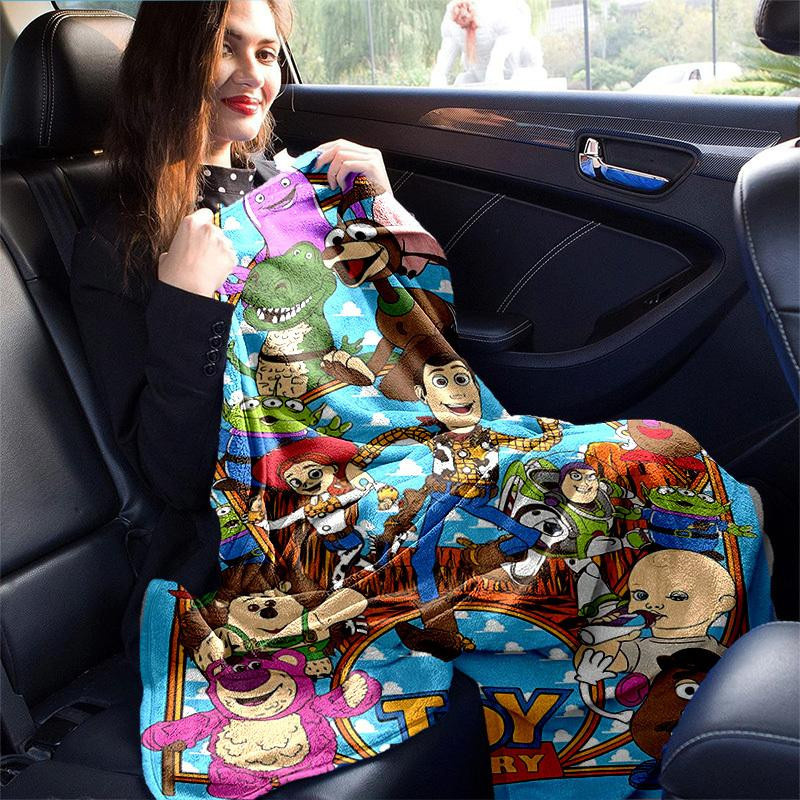 Toy Story Flanell-Decke Yun Heng Three, Mehrfarbig, B: 150 cm, T: 200 cm - Bild 4