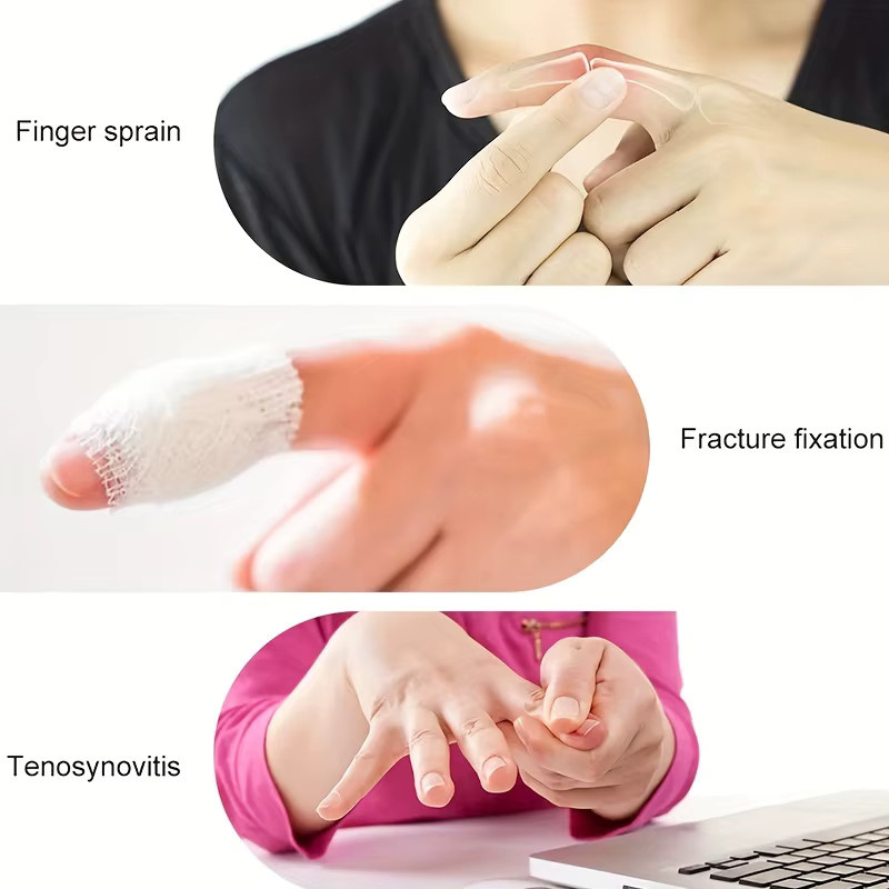 Fingerfixierungsschiene zur Knochenschutz- und Biegungskorrektur - Bild 3