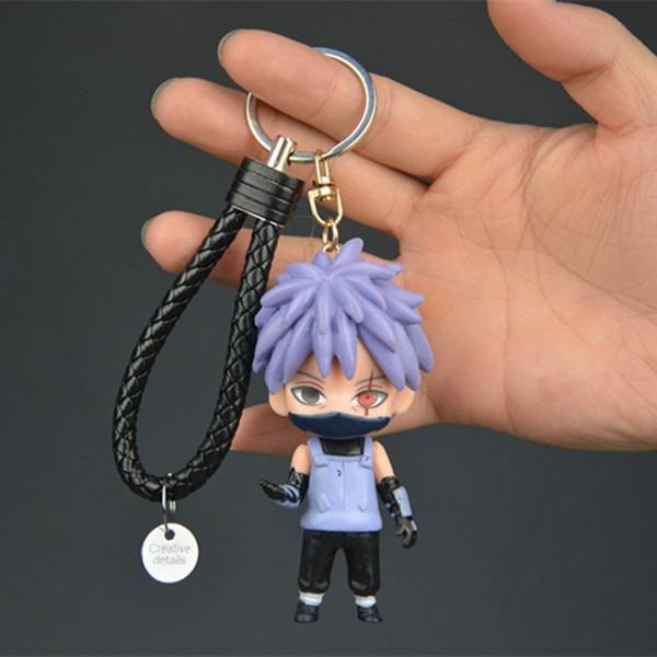 YIRAN Jewelry Naruto Anime Modell Schlüsselanhänger, PVC Anhänger - Bild 1