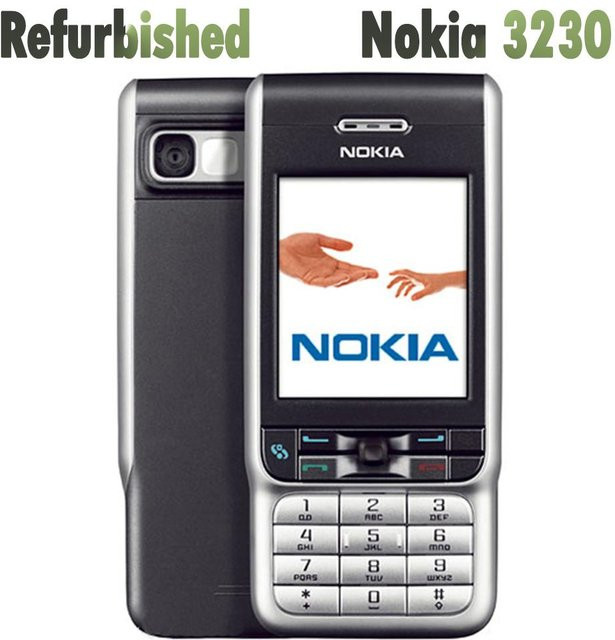 Nokia 3230 Mobiltelefon Refurbished Schwarz mit 1 SIM Slot - Bild 1