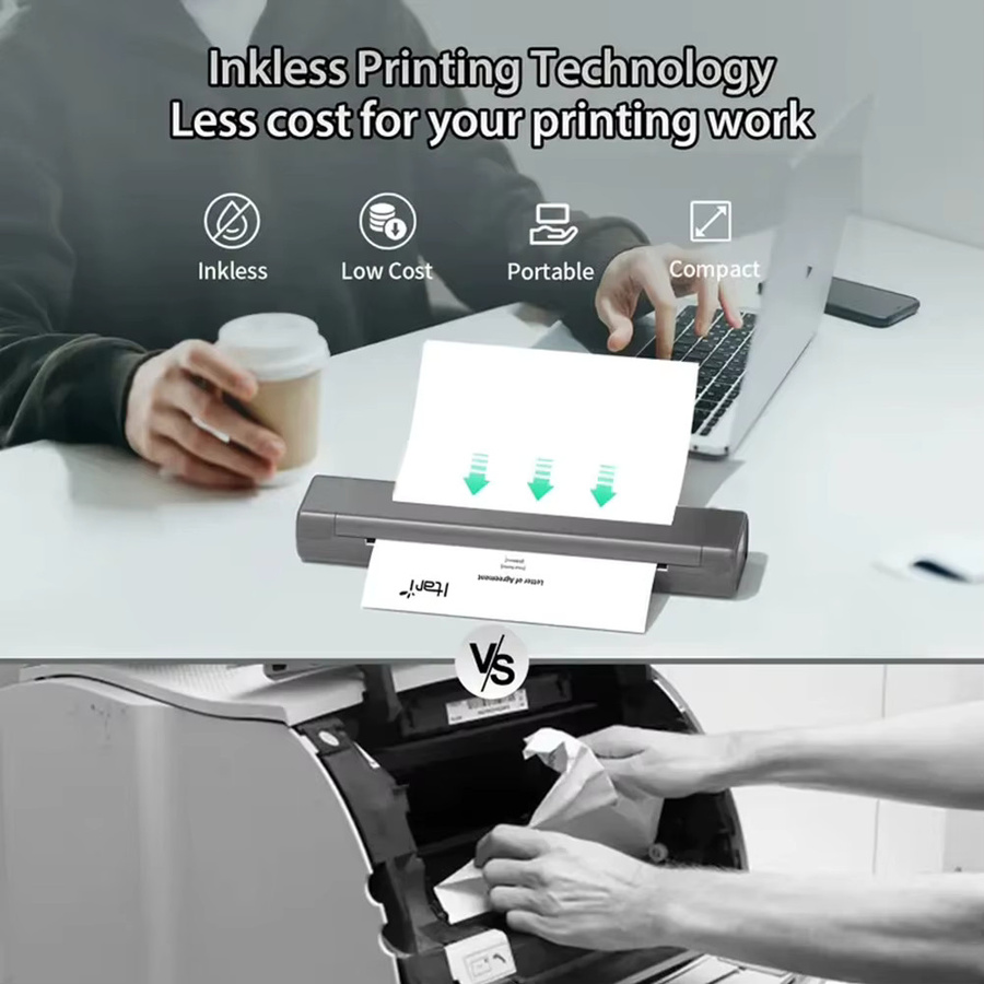 A4 Thermopapier in Weiß für automatische Erkennung, 100 Blatt - Bild 1
