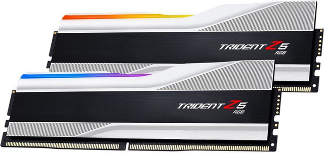 G.Skill DDR5 RAM Kit 64GB PC 6000 CL30 2x32GB 64-TZ5RS Silber Schwarz - Bild 1