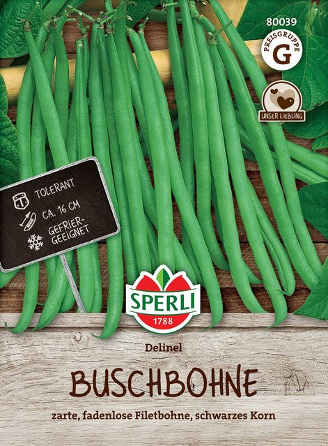 SPERLI Buschbohnen-Samen Delinel - Bild 1