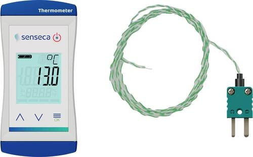 Senseca ECO 130-GTF300 Temperatur-Messgerät mit Fühler-Typ K in Weiß - Bild 1