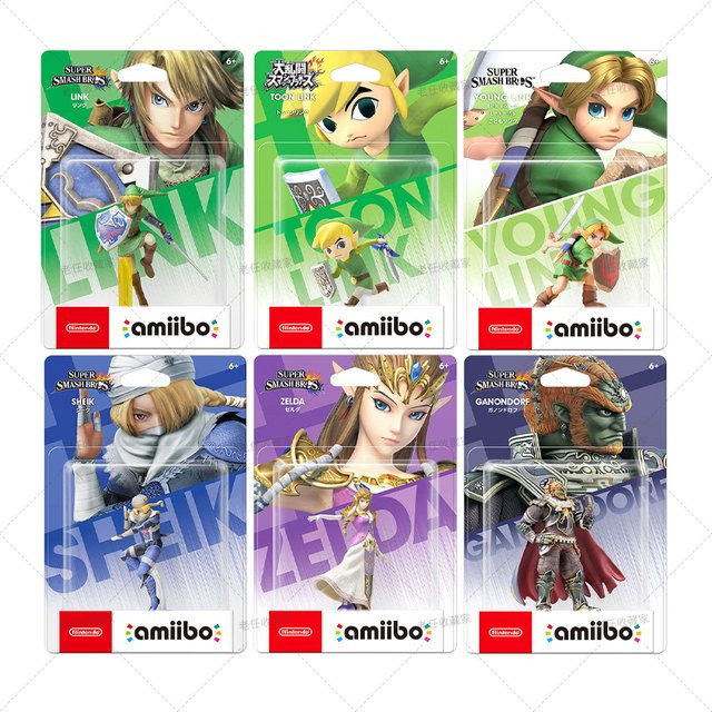 ARTSWIFT Zelda Young Link Ganondorf Sheik, Amiibo-Figur, ab 6 Jahren - Bild 1