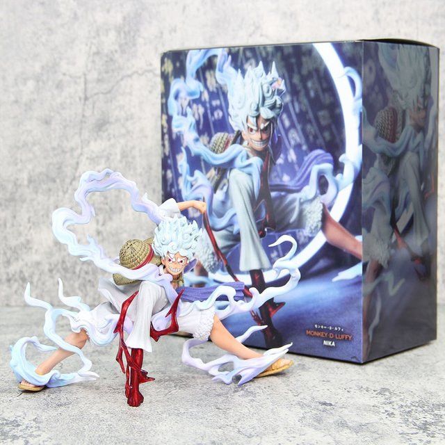 Bandai One Piece Anime Figur Monkey D. Ruffy Battle Style aus PVC, Höhe: 20 cm - Bild 1