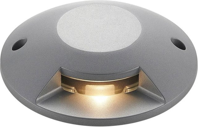 Lucande LED Außenleuchte Jeffrey 9969168 Modern, Aluminium, Alu-grau, IP67, 1-flammig - Bild 1