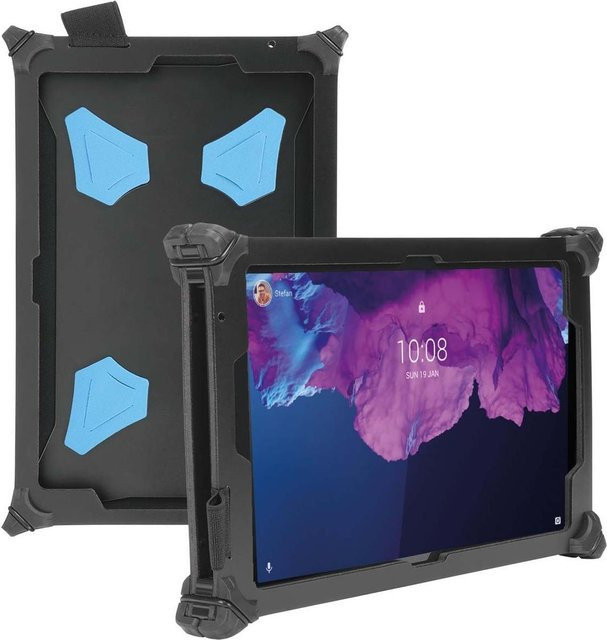 Mobilis RESIST Pack Hintere Abdeckung für Lenovo Tab P11 Pro ZA7C, ZA7D, ZA8L, ZA8M, Schwarz - Bild 1