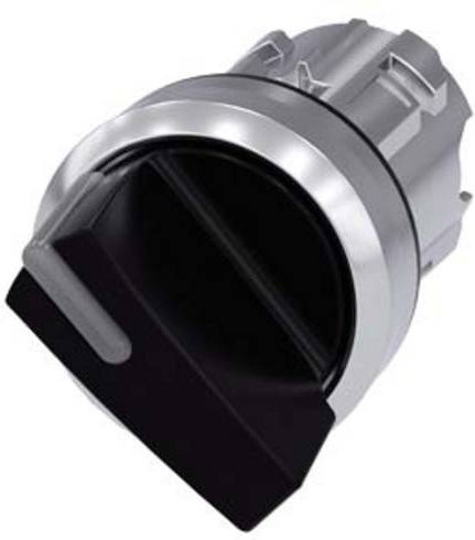 Siemens Knebelschalter Schwarz 1 x 90° aus Kunststoff - Bild 1