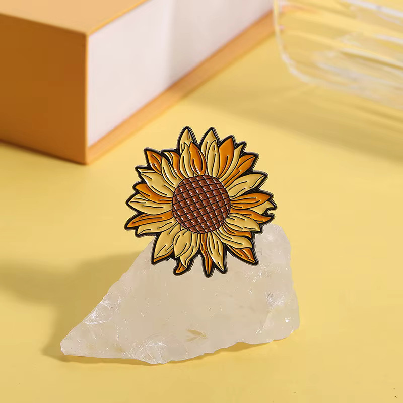 Miss Zoe Anstecknadel Sonnenblumen-Emaille, Bunt, Kinder - Bild 2