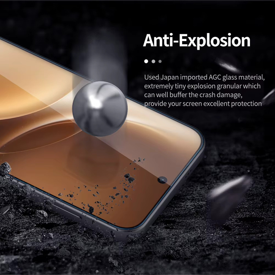 Nillkin Amazing H+PRO Gehärteter Glas-Displayschutz für Vivo X300 und X300 Pro, transparent, 9H Härte und 0,2 mm ultradünn - Bild 3