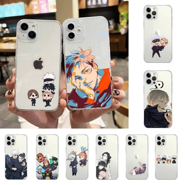 Mesuca Anime Jujutsu Kaisen Handyhülle für iPhone, Transparent - Bild 1