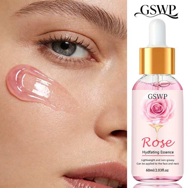 GWSP Rosen-Feuchtigkeitsessenz mit Glycerin und Hyaluronsäure, 60 ml - Bild 1