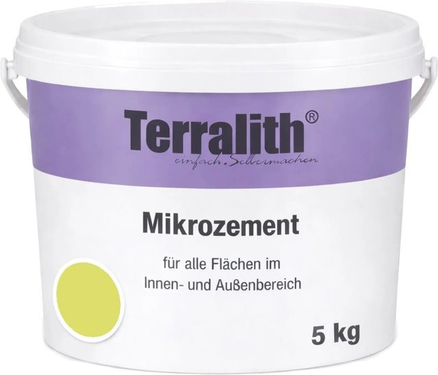 Terralith Mikrozement Fix & Fertig LFC0562 in Grün, 5 kg für 4,25 qm - Bild 1