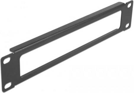 Delock 66672 Netzwerkschrank-Frontpaneel 10 Zoll in Schwarz - Bild 1