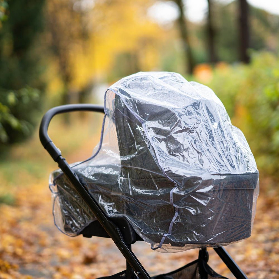 Zamboo Universal Regenschutz für Kinderwagen, Babywannen und Tragetaschen, transparent - Bild 9